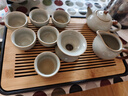 初伍竹制茶盘茶具套装家用小型沥水茶台汝窑功夫茶壶茶杯轻奢高档套餐 实拍图