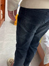 九牧王【宽松直筒】合体牛仔裤男 25秋冬商务休闲磨毛厚款舒适水洗长裤 蓝色合体版 TP5E-51513 34 .5码=腰围2.64尺88厘米 实拍图
