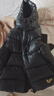 雅鹿鹅绒羽绒马甲男女同款2025冬季新款加厚保暖背心外穿短款大鹅外套 黑色 165/S 实拍图