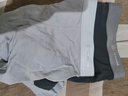 海澜之家（HLA）男士内裤男纯棉10A抗菌四季通用男生平角短裤头冰丝莫代尔内裤衩 10A抗菌新疆棉-黑色/深灰/宝蓝 3条 3XL /185(体重170-190斤) 实拍图