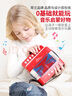 NEW CLASSIC TOYS儿童手风琴初学乐器玩具 早教音乐启蒙玩具可弹奏男女孩生日礼物 红色 7键2贝斯【3岁以上】 实拍图