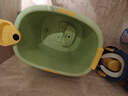 奔麦【送货到门】儿童泡澡桶沐浴桶洗澡盆宝宝洗澡桶婴儿游泳桶家用坐 【特大号】(0-15岁适用)绿 实拍图