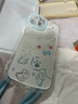 江铭适用苹果14手机壳iPhone14保护套带挂绳气囊防摔镜头全包彩绘卡通可爱少女小清新风时尚潮流男女款 实拍图