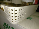 名创优品同款 杂物收纳筐塑料桌面收纳盒厨房橱柜零食玩具整理筐 奶油色矮款大号 实拍图