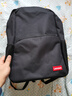 联想（Lenovo）双肩包初高中大学生书包休闲旅行背包出差电脑包潮男女运动旅行通勤轻量黑色背包【升级面料】 实拍图