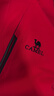 骆驼（CAMEL）三防冲锋衣户外登山服防风防水防污三合一运动外套 AD12263514X,抓绒内胆耀眼红男女 XS 实拍图