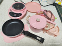 活石（LIVING STONES）儿童迷你厨房真煮套装迷你小厨房玩具可以做饭7-14岁食品级孩专用 落樱粉色33件【煎锅+高汤锅】 女孩子生日礼物8-12岁加大号可以真炒的 实拍图