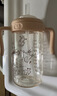 小土豆（potato）儿童水杯PPSU带吸管重力球大宝宝开学饮水杯 300ml 奶白色 实拍图