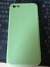 Dumi 苹果se手机壳iPhone5s液态硅胶i5保护套iphones全包边防摔软壳男女5es磨砂 【抹茶绿】肤液态硅胶 - 送钢化膜 实拍图