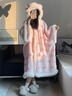 芭麦图HelloKitty凯蒂猫睡衣 珊瑚绒睡袍斗篷睡衣女秋冬季加绒加厚可爱 凯蒂猫斗篷睡袍+裤 L 女165推荐体重100-115斤 实拍图