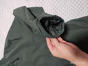 京东京造夹克男连帽外套女秋季户外运动骑行徒步登山衣服 松林绿 L 实拍图