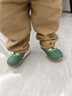 江博士学步鞋步前鞋秋季男女婴儿鞋步前鞋儿童鞋B13243W006绿色21 实拍图