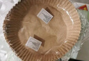 Jidaocook空气炸锅专用纸方形硅油吸油纸锡纸盘锡箔纸烘焙烤箱炸锅垫纸铝箔 本色【加厚加大-加高边缘】 100只 实拍图