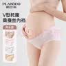 帕兰朵孕妇内裤女怀孕早期中晚期月子专用棉抑菌低腰托腹4条装XL 实拍图