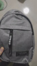 【运动胸包】跑步包男休闲斜挎包手机包防泼水健身包男女通用 灰色 实拍图