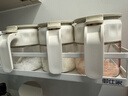 居元素玻璃密封防潮调料盒厨房调料瓶罐家用带勺调味罐350ml 奶油白 实拍图