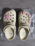 卡骆驰（CROCS）经典云朵老爹鞋洞洞鞋时尚百搭女鞋拖鞋一脚蹬|206750 骨白色-2Y2(含智必星) 39 (250mm) 实拍图
