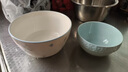 【摩登主妇同源】蓝百合碗盘餐具家用米饭碗盘子菜盘汤碗面碗鱼盘 5英寸高脚碗 实拍图