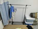 溢彩年华晾衣架落地置物简易衣架挂衣服卧室挂衣架阳台晾衣杆凉晒衣架2501 实拍图