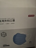 京东京造 一次性医用外科口罩100只独立包装【透气系】 防尘防晒面罩蓝色 实拍图