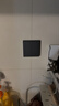 Aqara无线开关E1双键 智能遥控开关 已接入米家/苹果HomeKit 远山灰 实拍图