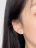 戚小米S999纯银天然淡水珍珠耳钉女养耳洞小耳环睡觉免摘高级耳骨钉耳饰 6mm白色珍珠耳钉一对【999足银】清新少女感 实拍图