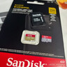闪迪（SanDisk）32GB TF（MicroSD）内存卡A1 U1 C10 至尊高速移动版存储卡 读速120MB/s 手机平板游戏机内存卡 实拍图