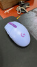 罗技（G）G304 LIGHTSPEED无线鼠标 游戏鼠标 轻质便携 鼠标宏 绝地求生FPS英雄联盟吃鸡 生日礼物 紫色 实拍图