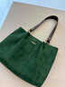 CinvaiKrose包包女包2025新款轻奢托特包女大容量手提包单肩包生日礼物送女友 绿色【代写心意贺卡】 实拍图