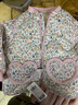 巴拉巴拉儿童羽绒服三防衣服轻薄棒球领外套男女童装秋冬装碎花萌 甜美小碎花00387-白鸭绒 100 充绒量32g 实拍图