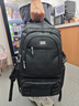 七匹狼双肩包男士背包2025新款大容量商务出差休闲旅行包户外登山包书包 大号60L黑色【可登机免托运 2-3天出行】 实拍图