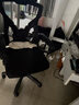 锦汐 电脑椅家用办公椅子靠背人体工学椅学习转椅老板座椅游戏电竞椅 【二代升级款】黑框黑网+乳胶 实拍图