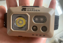 牧高笛（MOBIGARDEN）零度头灯 户外露营头戴式轻量头灯智能感应钓鱼灯 沙石色 实拍图