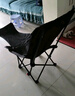 假日童年（JIARITONGNIAN）四挡可调节躺椅简易折叠床便携月亮椅办公室午休四挡调节躺椅躺床 【四挡可坐可躺】经典黑 承重600斤 实拍图