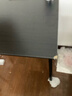 佳家林（JIAJIALIN）折叠桌子摆摊户外便携桌书桌会议培训桌简易餐桌家用小桌子 【12mm桌面-单杆粗管】黑胡桃色 【免安装】80*60*75cm 实拍图