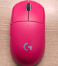 罗技（G）GPW3 狗屁王三代无线游戏鼠标 专业电竞手型  60g轻量 粉  升级8KHz 88G 888IPS  实拍图