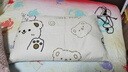金号纯棉枕套 7A抗菌全棉枕头套防螨学生宿舍枕芯套萌萌熊40*60cm*1只 实拍图