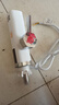 奥克斯（AUX）电热水龙头热水器加热水龙头快速热水变频恒温厨房下进水 【大屏数显】雪山白+漏保插头+万向喷头 实拍图
