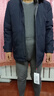 鸭鸭（YAYA）鹅绒羽绒服男短款可拆内胆连帽厚款中青年冬季新款保暖外套25099T 实拍图