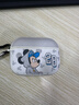 ESCASE 适用于airpods pro二代保护套苹果pro2耳机套迪士尼米奇卡通皮纹软潮男个性创意2022年款灰色 实拍图