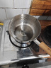 神田日本雪平锅不锈钢小奶锅热奶锅煮面泡面锅宝宝婴儿辅食锅进口汤锅 雪平锅（含玻璃盖） 18cm 实拍图