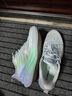 特步两千公里三代跑鞋男子运动鞋网面透气轻便减震耐磨体考男跑步鞋 云水蓝/毛月蓝/荧光浅青绿 42 (265mm) 新法码42.5（男） 实拍图