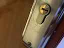 梅花（BLOSSOM）国标锁芯室内门锁小70锁芯卧室木门锁芯MSX027黑色 实拍图