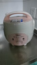 美的（Midea） 迷你电饭煲家用机械式简单易操作黑晶不粘锅内胆可拆洗上盖板多功能煮粥宿舍小型老式电饭锅 YN161【机械款】一键快煮 1.6L 迷你小容量 实拍图