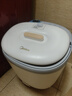 美的（Midea）泡脚桶足浴盆智能全自动按摩电动恒温加热足疗按摩器洗脚盆秋冬送父母女友高档节日生日礼物 倾斜躺泡舒适丨电动按摩丨暖阳白 实拍图