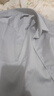 BLACKMONDAY轻奢高级感纯棉短袖衬衫男夏季液氨抗皱免烫男士商务休闲正装衬衣 实拍图