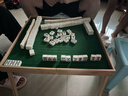 尚客诚品旅行户外手搓小麻将 30mm象牙色麻将牌144张 便携折叠桌套装 实拍图