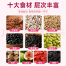 养益君 亚麻籽无花果粉500g 黑豆黑芝麻桑葚粉含天然黄体酮粉搭卵巢保养护 早衰调理粉种子循环补代餐粉 实拍图