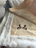 巢歌NEW绗缝刺绣A类牛奶绒四件套秋冬加绒加厚双面防静电保暖床上用品 栀蕊黄 轻氧绒 1.8/2.0 床单款 （被套220*240cm） 实拍图