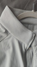 特步（XTEP） 男子半拉链长袖t恤舒适休闲训练跑步服内搭速干衣透气上衣 云峰灰0173-散热保暖（男） XL 实拍图